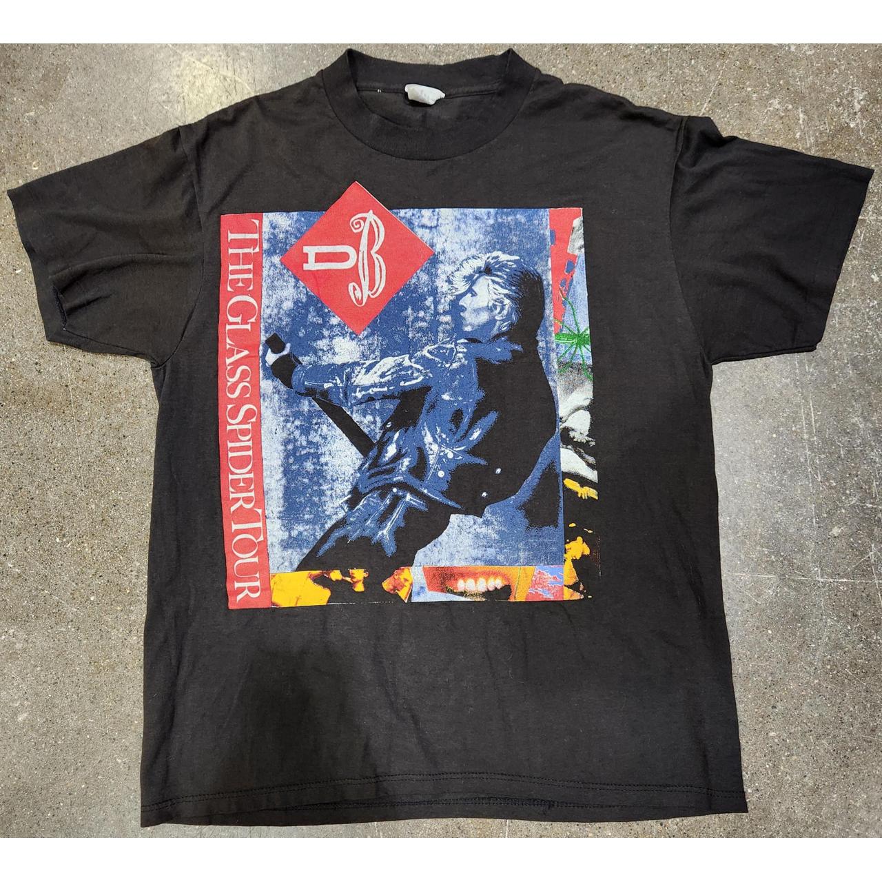 1987 David Bowie The Glass Spider Tour Band Tee