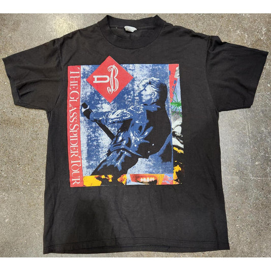 1987 David Bowie The Glass Spider Tour Band Tee