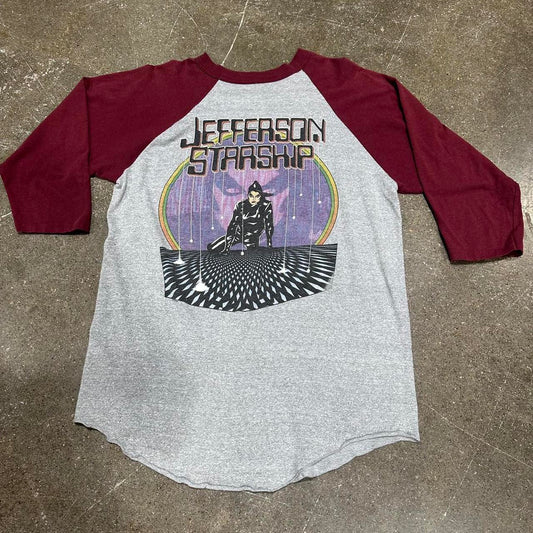 1981 Jefferson Starship Baseball Tee