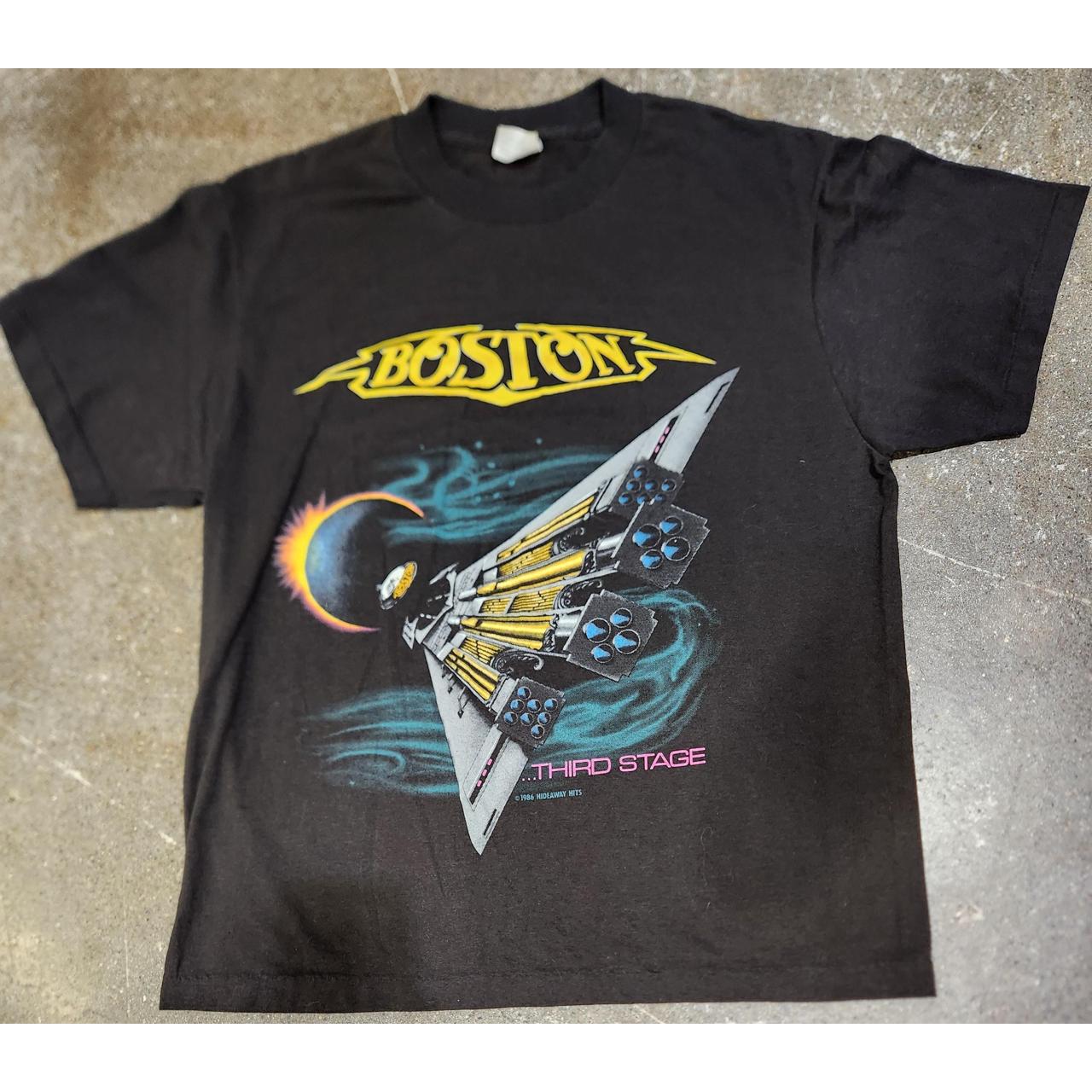 1986 Boston Third Stage Band Tee