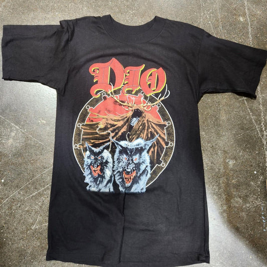 1990 Dio Lock Up the Wolves World Tour Tee