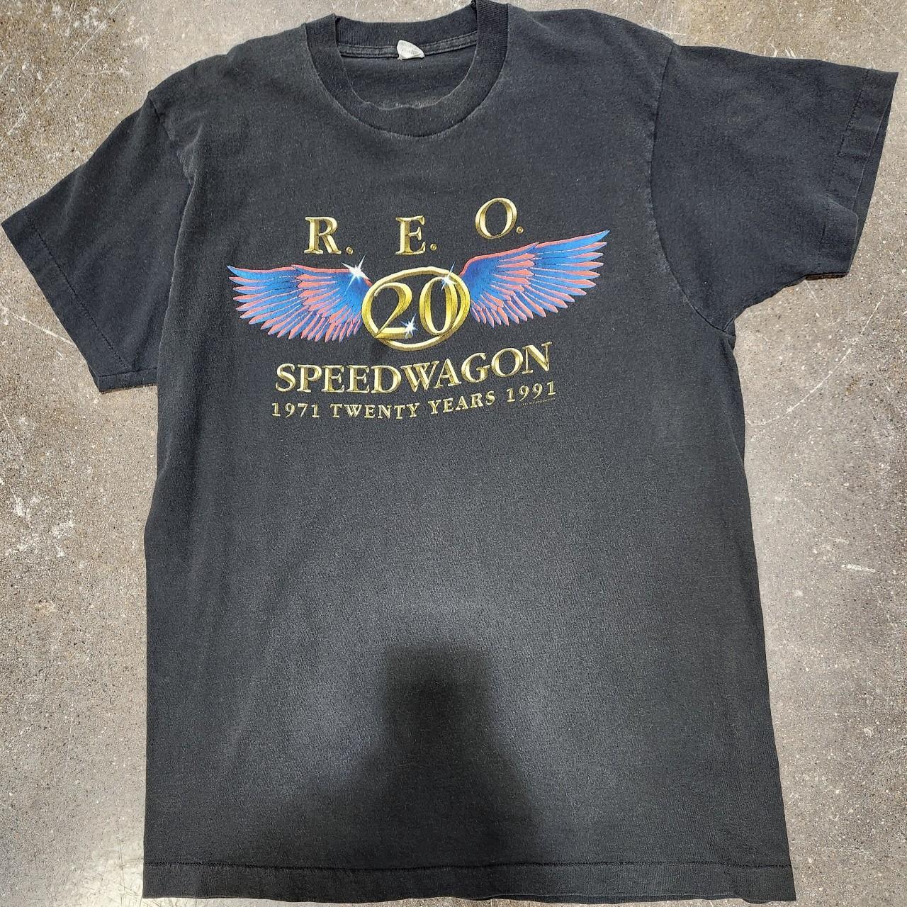 1991 REO Speedwagon Band Tee