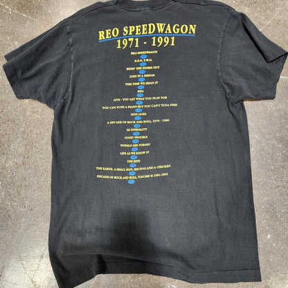 1991 REO Speedwagon Band Tee