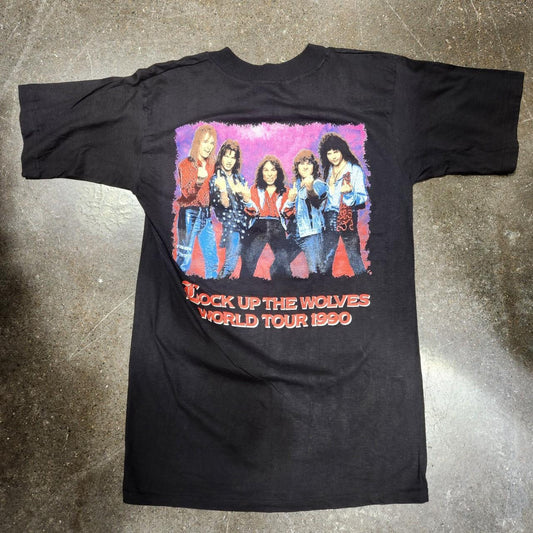 1990 Dio Lock Up the Wolves World Tour Tee