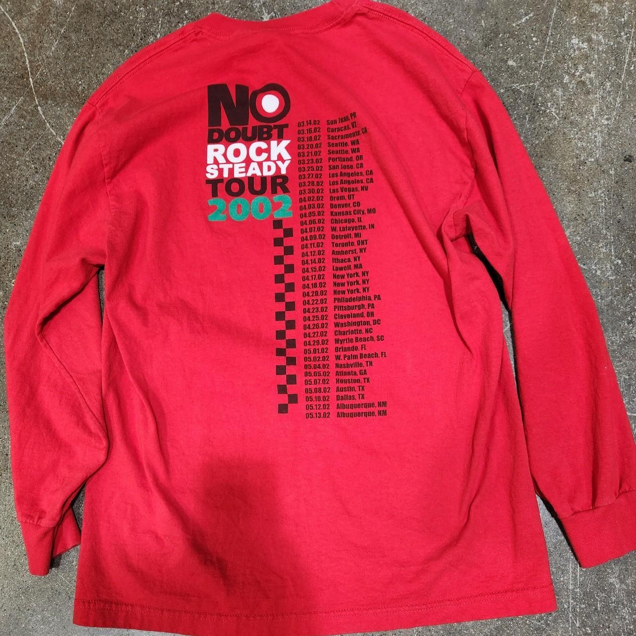 2002 No Doubt Band Tee