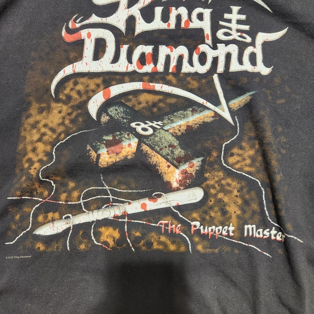 2003 King Diamond The Puppet Master Tee