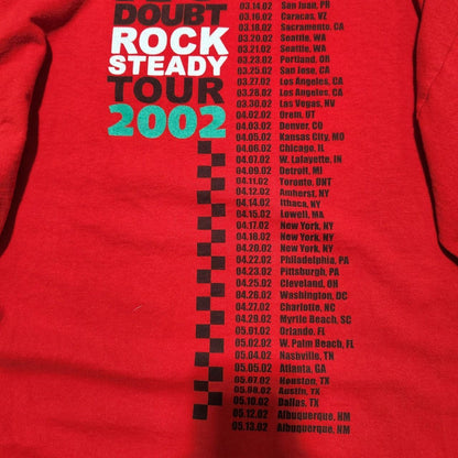 2002 No Doubt Band Tee