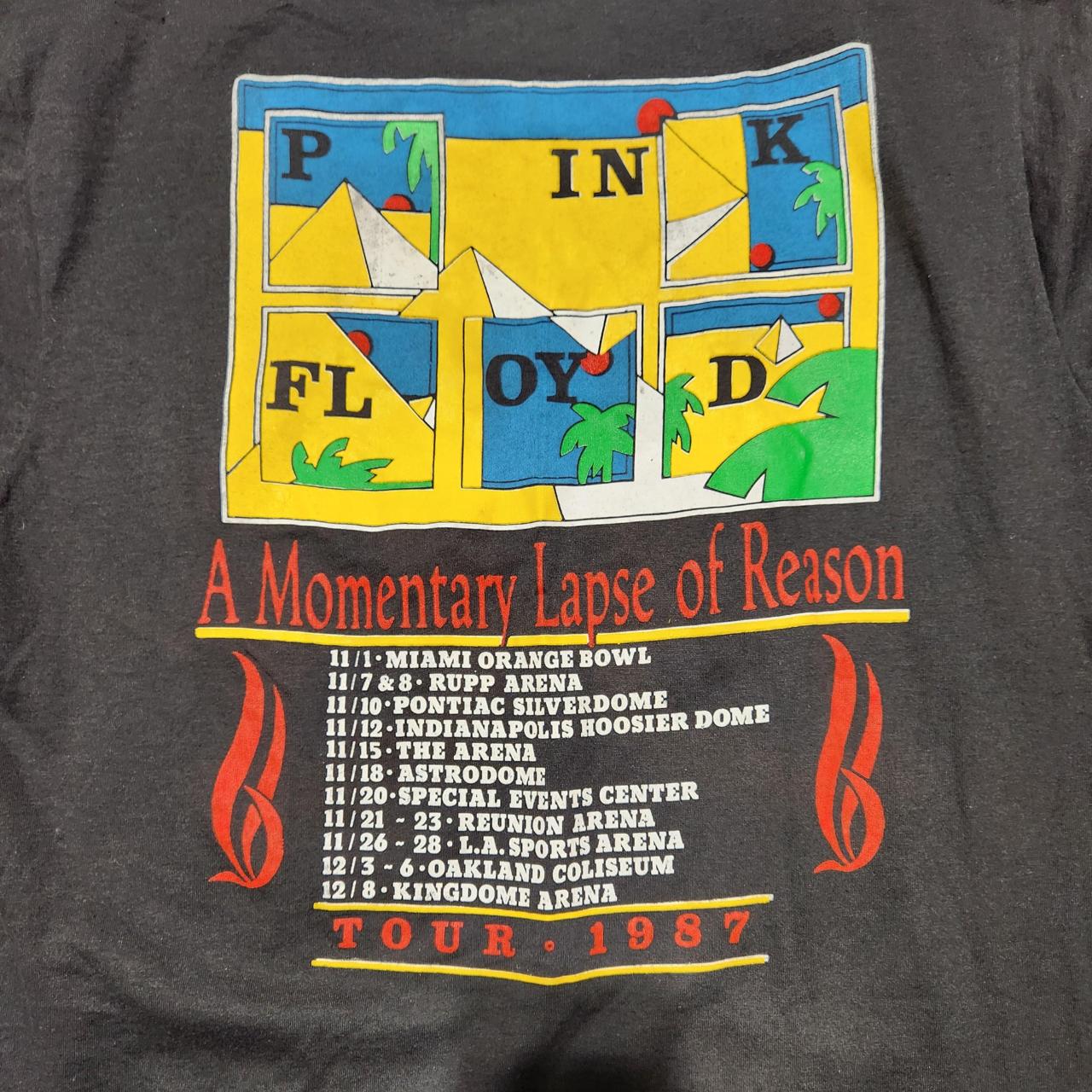 1987 Pink Floyd A Momentary Lapse of Reason Tee