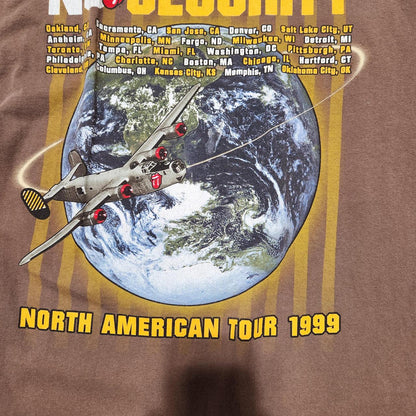 1990 Rolling Stones No Security Tee