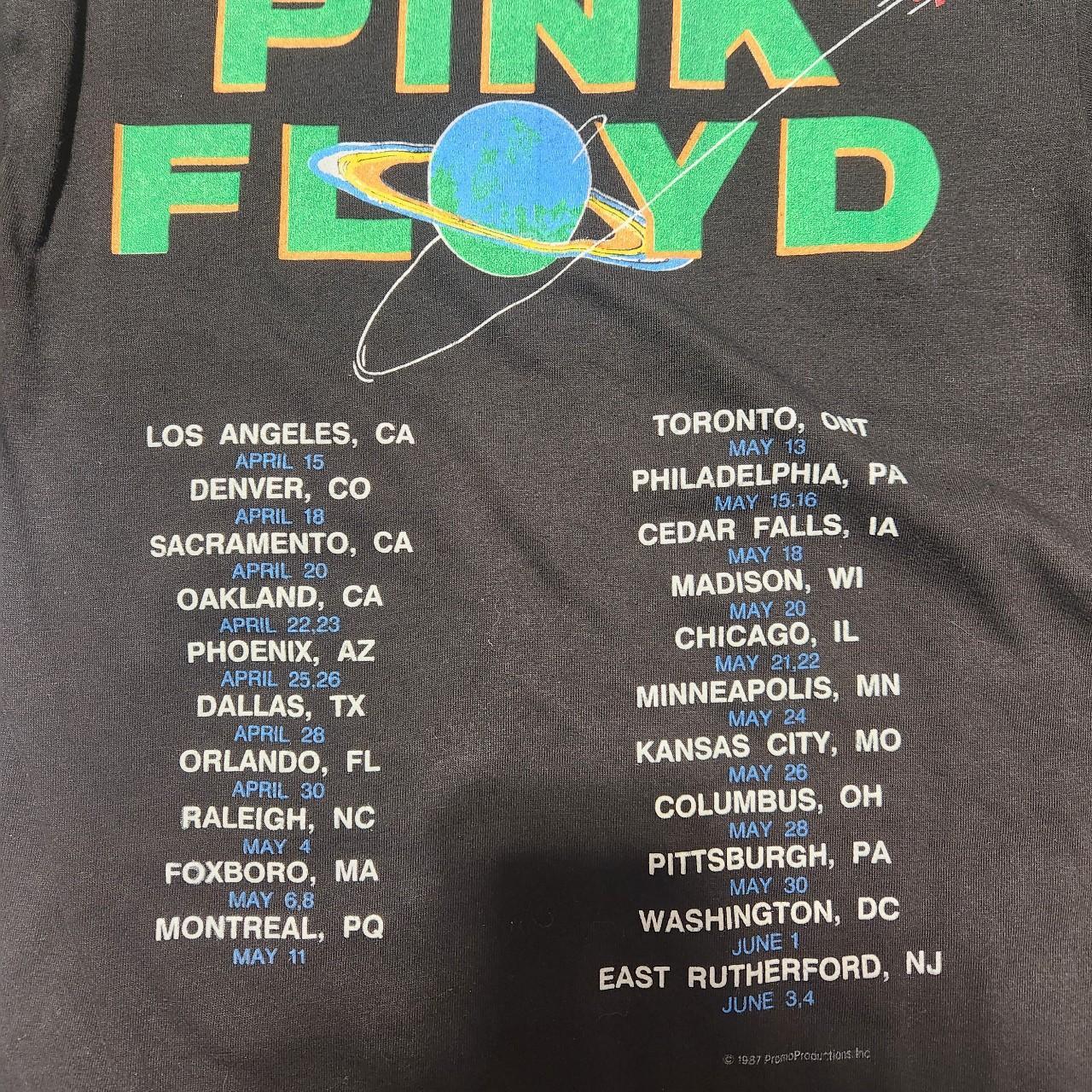 1987 Pink Floyd Tour Tee