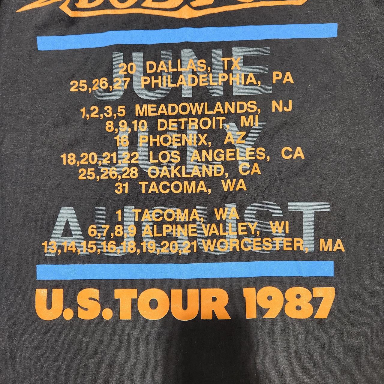 1986 Boston Third Stage Band Tee